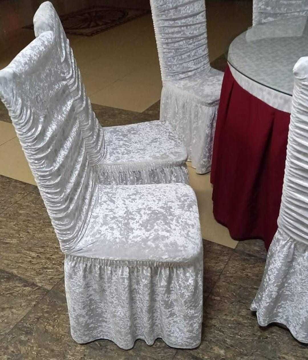 Пошив скатертей и чехлов на стулья