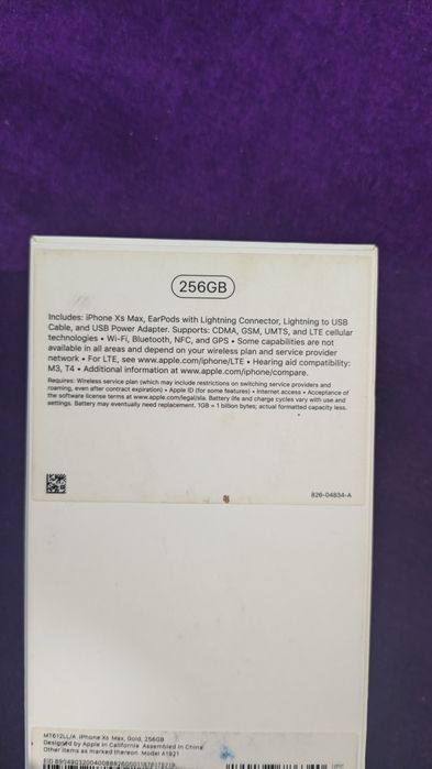 Xs max 256; Iphone xs max