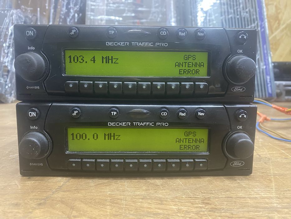 Cd player auto Becker Traffic Pro -Ford