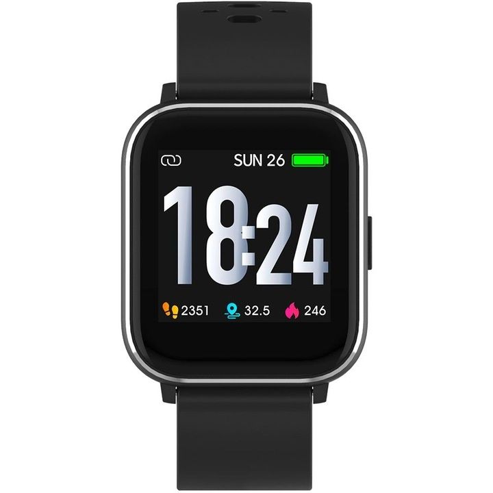 Denver sw-165 bluetooth смарт часовник със сензори за телесна темп.