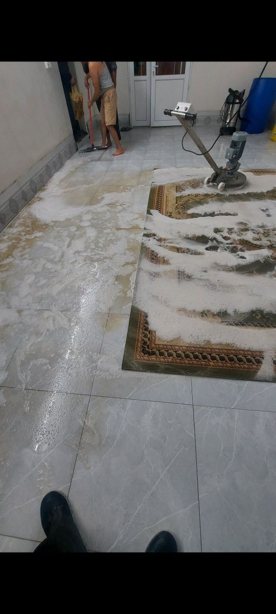 Мойка ковров на турецком оборудования