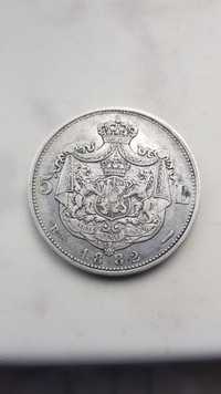 Vand 5 lei argint 1882