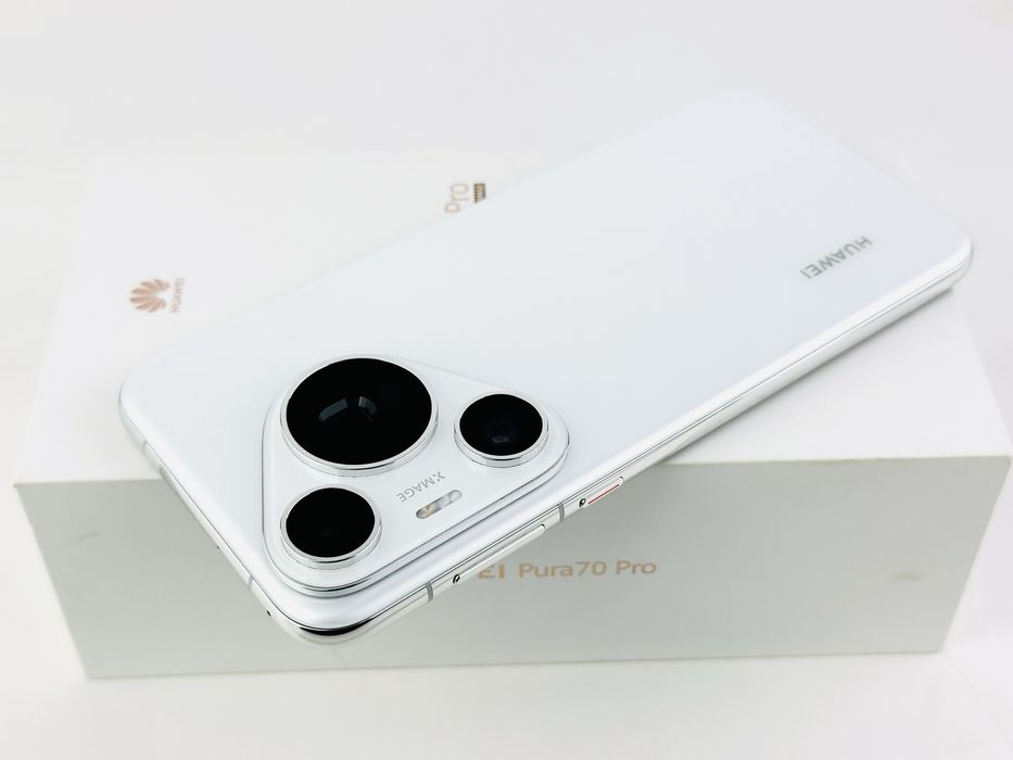 Huawei Pura 70 Pro 5G 512GB 12RAM White Перфектен! Гаранция!