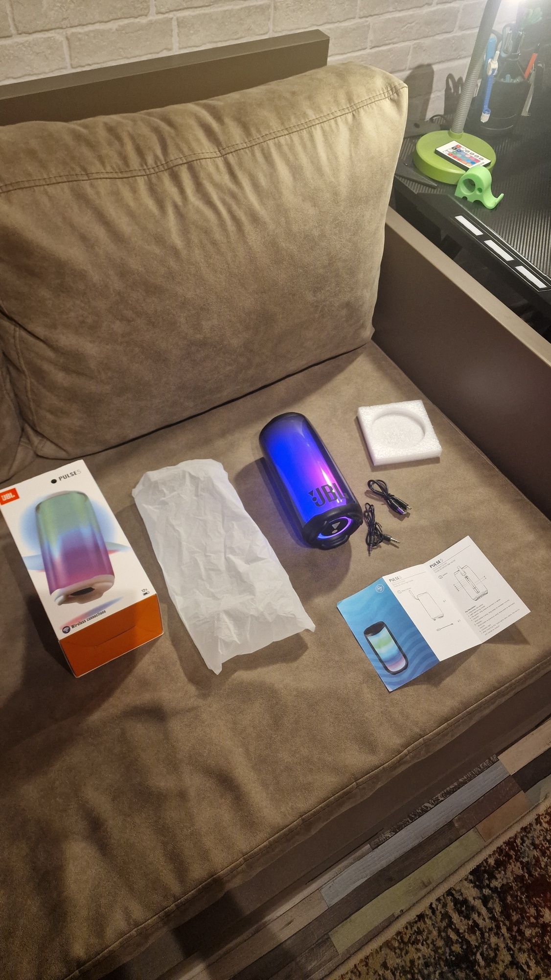 JBL Pulse 5, светеща - Оригинална