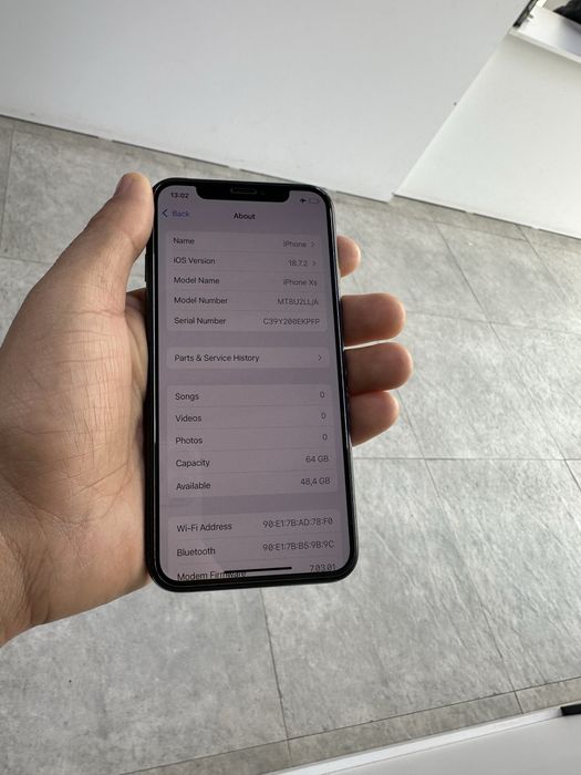 iPhone Xs holat idealizm