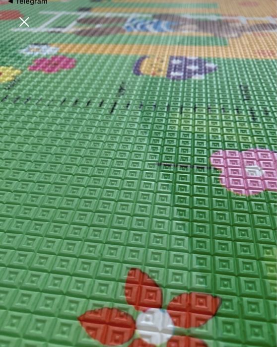 Детский коврик , двусторонний.