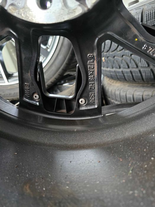 Set Jante BMW I4 G26 Anvelope iarna Goodyear Ultra Grip 245 45 R18