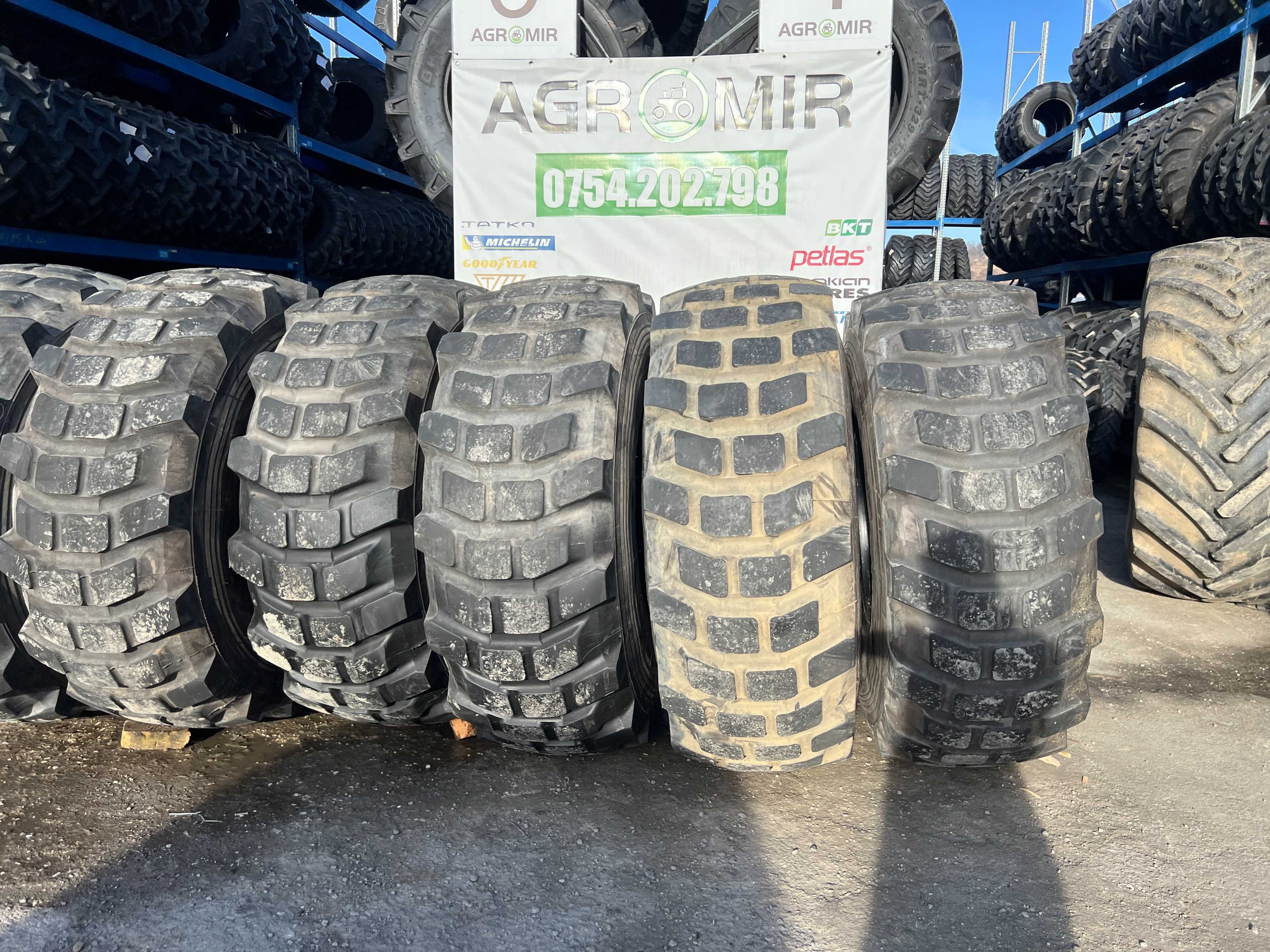 Anvelope noi radiale 23.5R25 marca MICHELIN pentru vola cu garantie