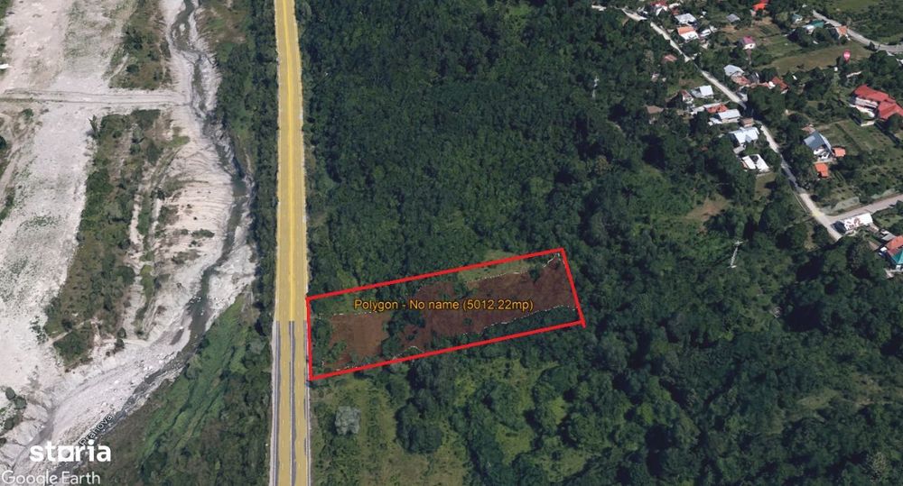 Cornu, Prahova, teren intravilan. 5.012mp, cu deschidere la DN1 38ml