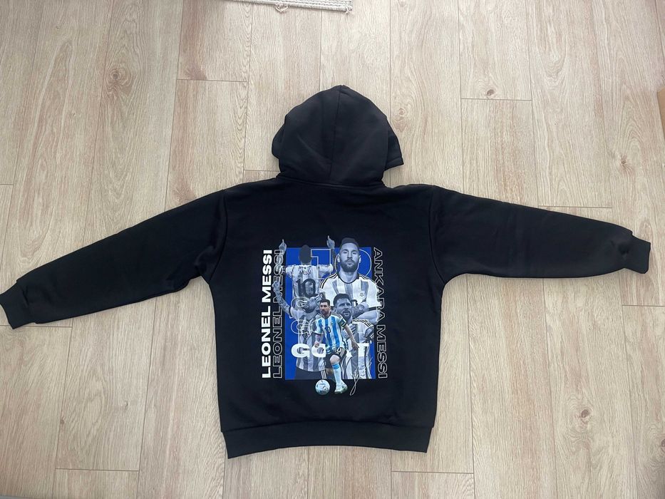 Худи на Меси I Oversized