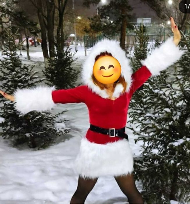 Костюм снегурочки для девушки