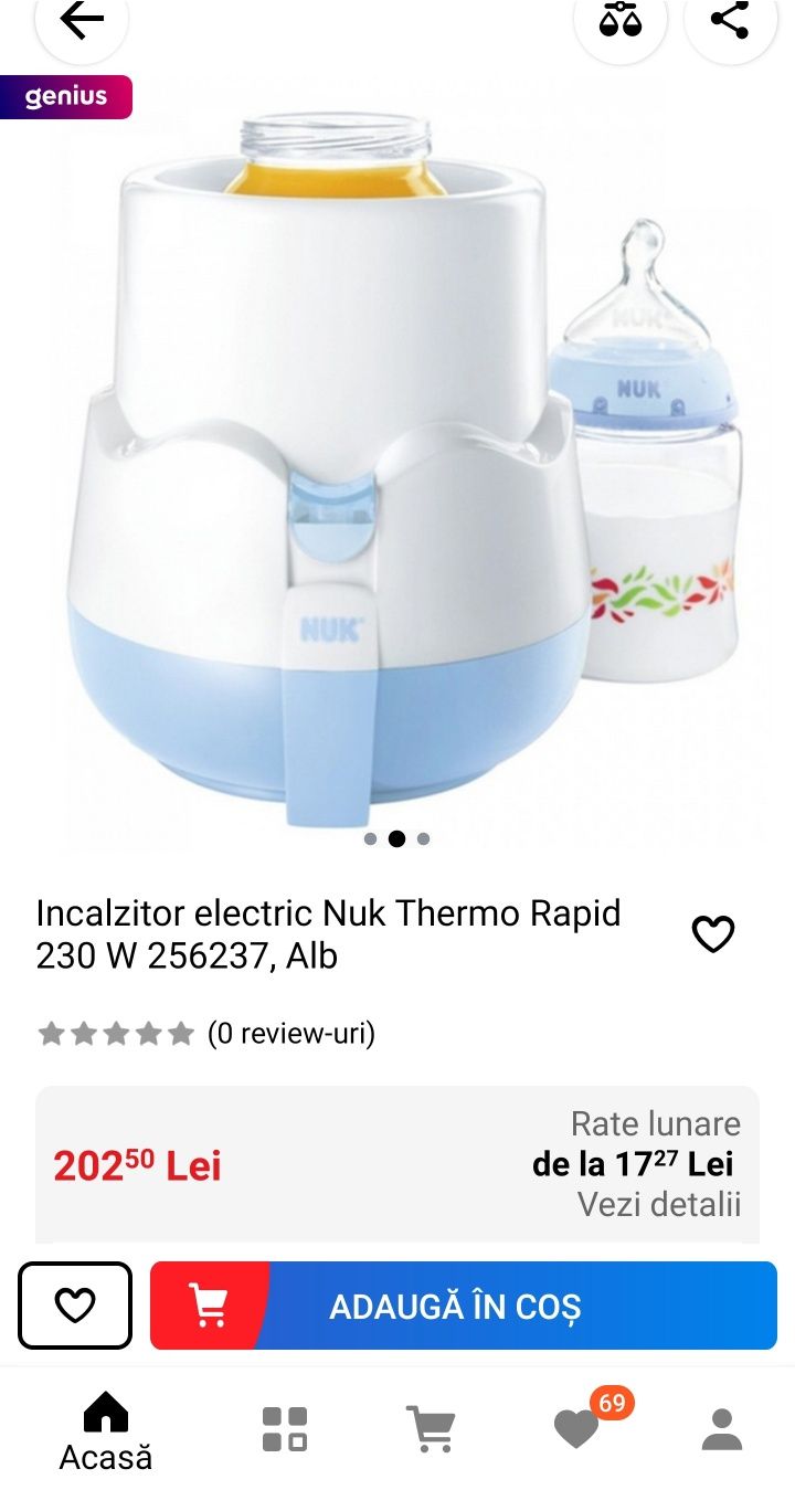 Încălzitor electric nuk