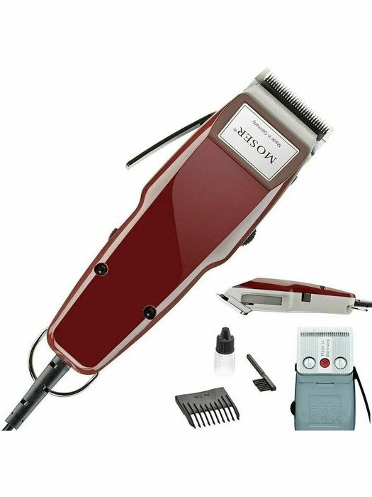 Машинка для стрижки волос MOSER 1400 Edition бордовый