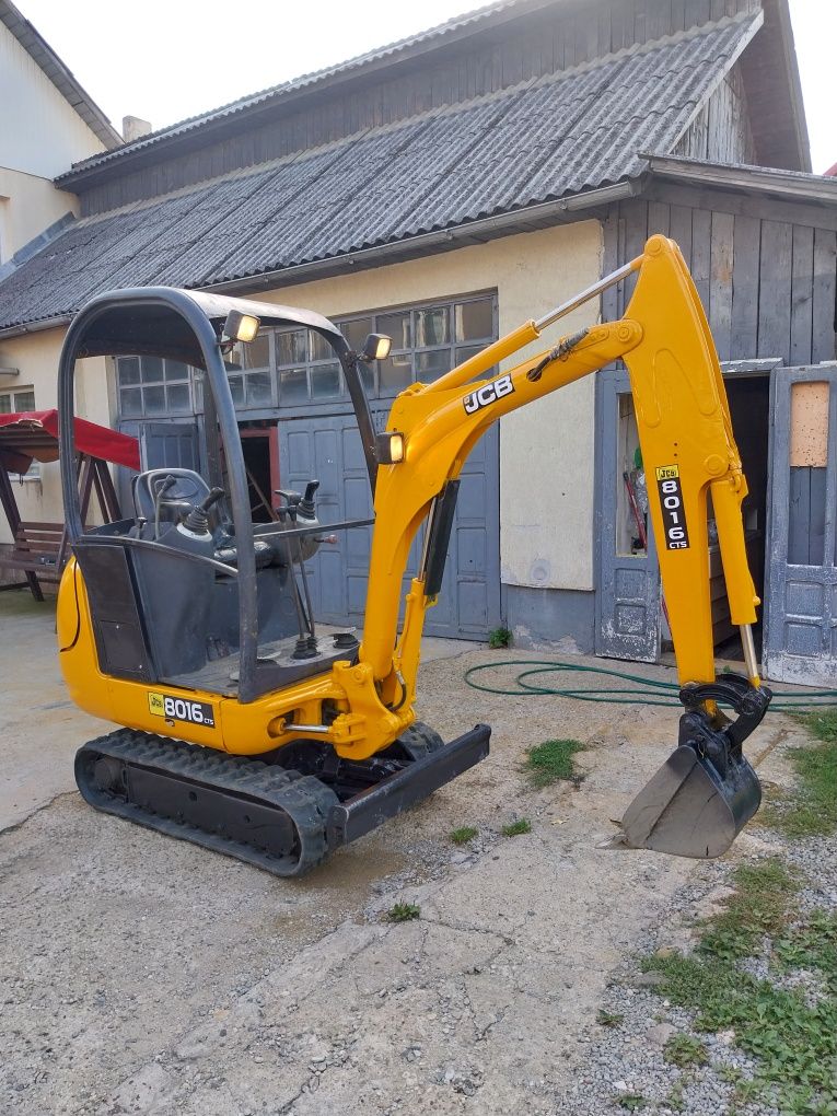 Miniexcavator jcb, 8016 1.6 tone