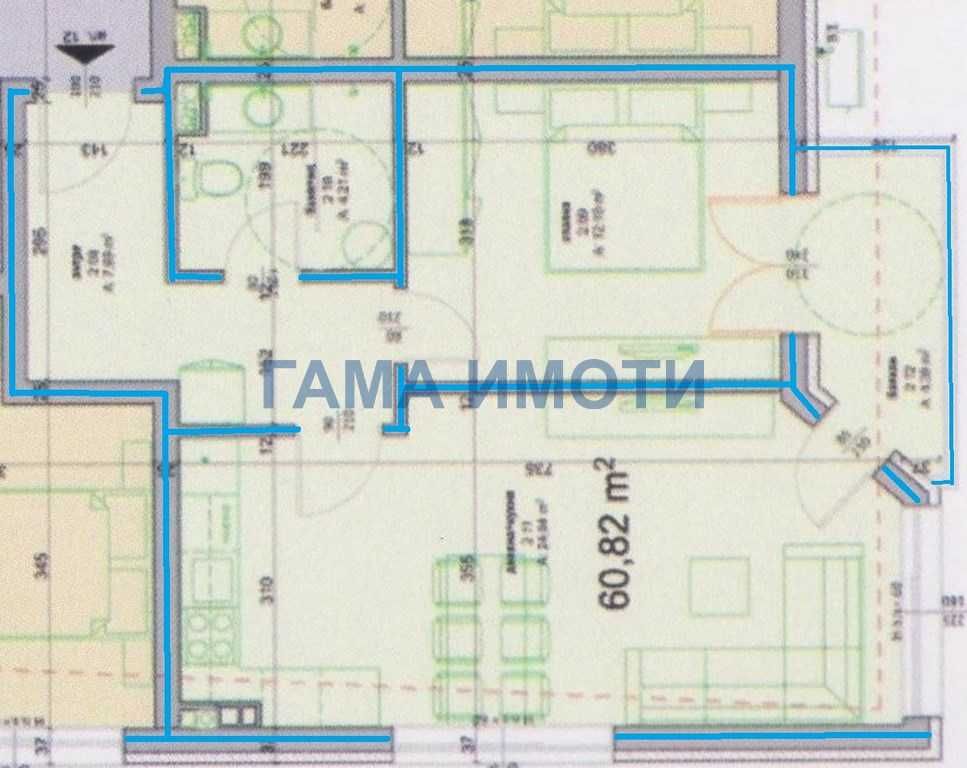 Продава се Двустаен апартамент в Поморие - 70 кв.м за 1193 €/кв.м - Снимка #1