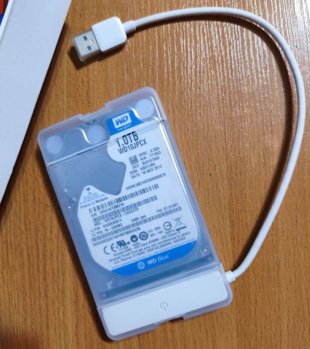 Внешний жёсткий диск WD 1000 gb USB 3.0