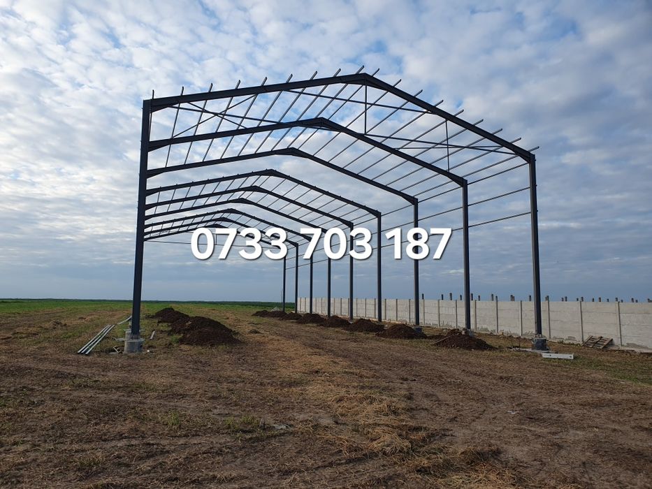 Structură Metalică 14x45x6H din IPE 220