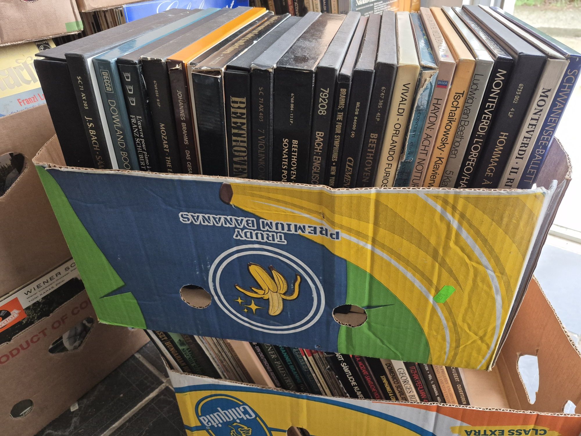 Vând Lot 200LP Discuri Vinil colectie muzică clasică mixta