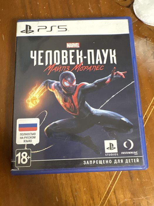 Человек паук Майлз Моралес на пс 5 и пс 4
