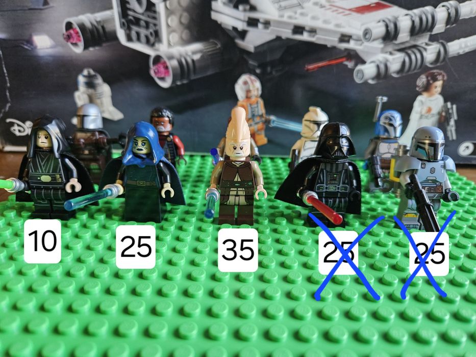 Lego star wars минифигурки