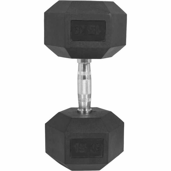 Gantera hexagonala de 15 kg