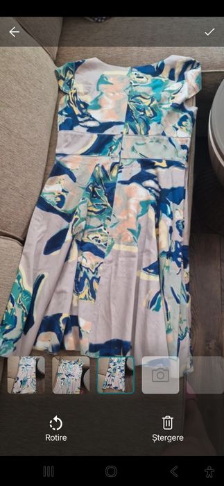 Rochie bumbac,  mas. 42