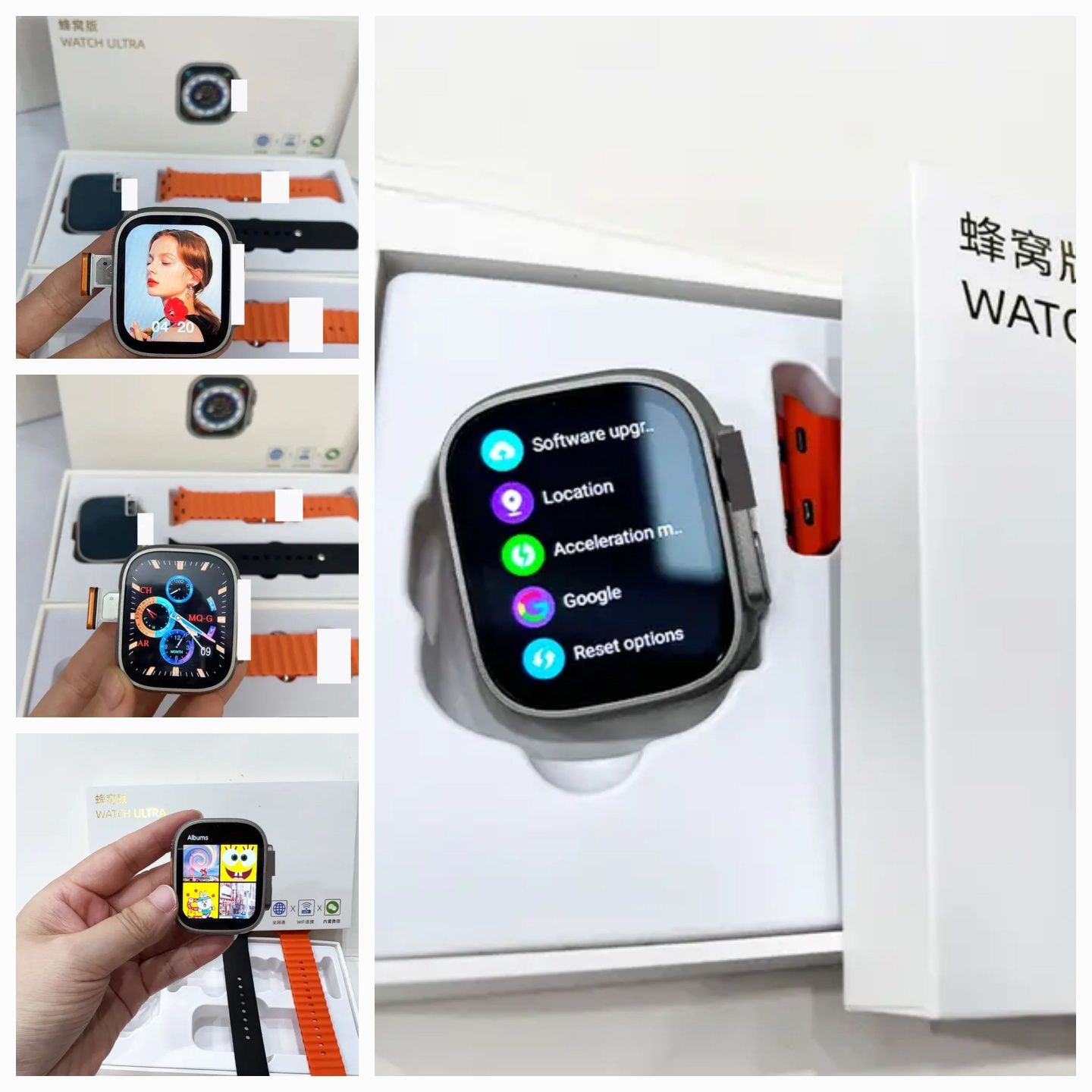 4G WiFi iWatch sim kartali SMART WATCH