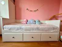 Разтегателно легло/кушетка Hemnes