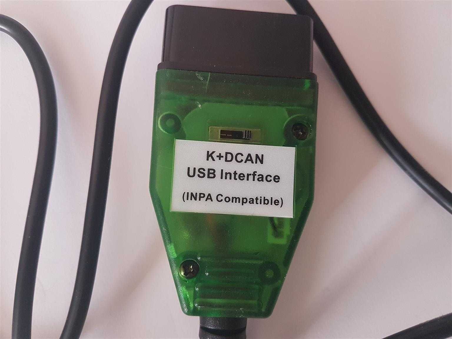 Interfata K+DCAN Diagnoza ISTA INPA NCS Esis Tester Orice BMW E F G