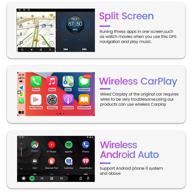 Android BOX за кола android auto carplay андроид ауто vw audi bmw и др