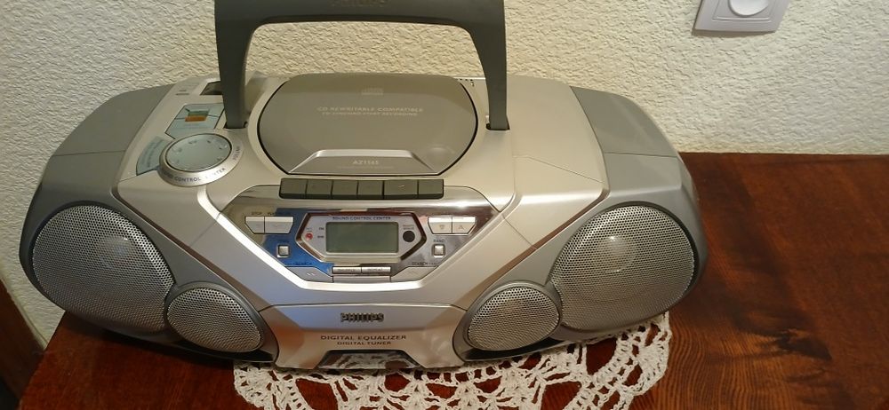 Магнитофон, CD, радио