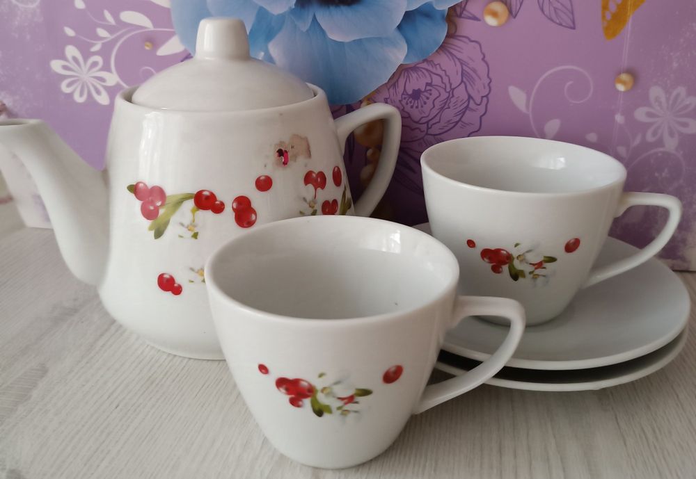 Посуда. Чайный сервиз