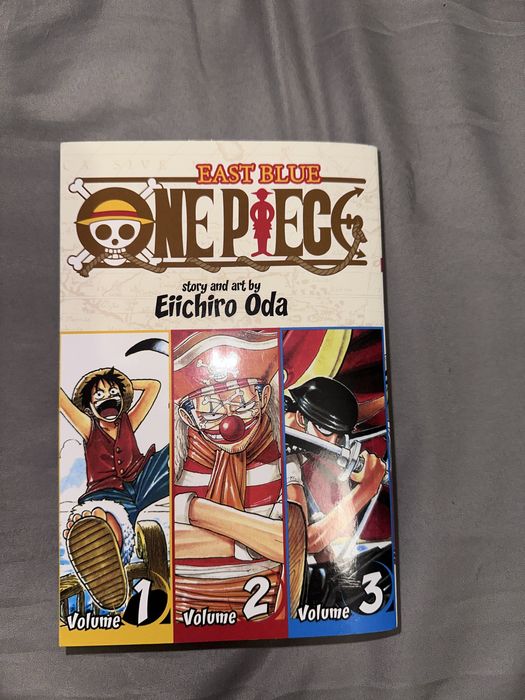 One Piece manga vol.1,2,3