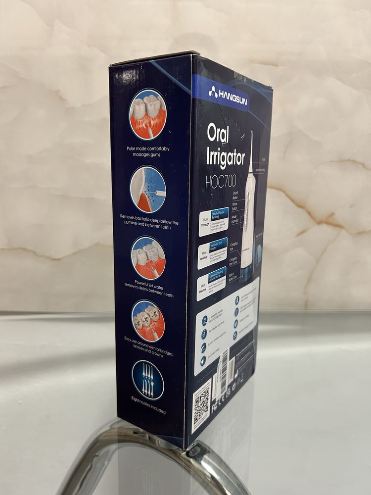 Irigator oral , bucal , portabil , fara fir - Hangsun HOC700 - NOU