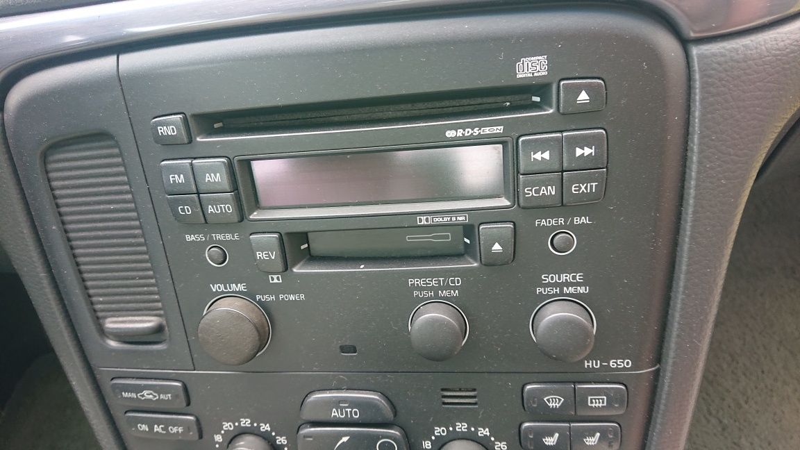 Boxe/difuzoare volvo s60/s80 cd player HU 650