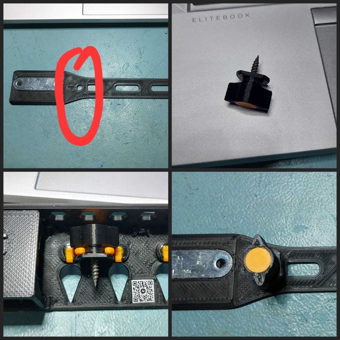 Rig Hanger, organizator forface, fixare pe cort, masa, masina sau lemn