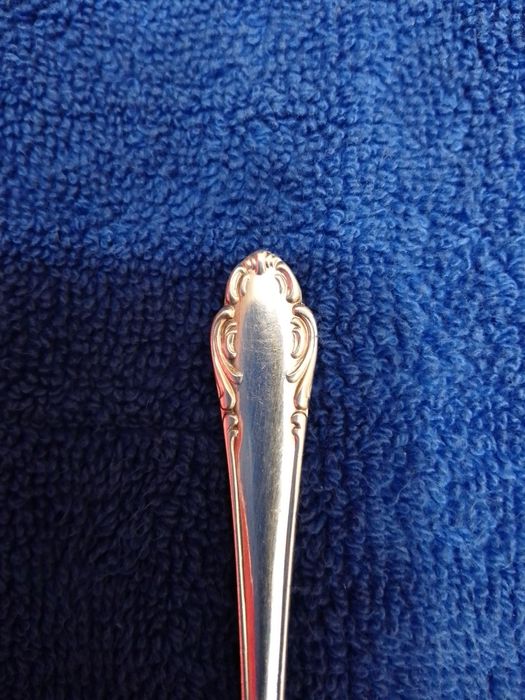 Linguriță/lingurițe argint masiv suedia noi