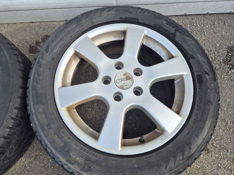 5х112/16 с гуми Фолксваген Ауди Шкода Сеат 5x112/16 Mercedes VW Skoda