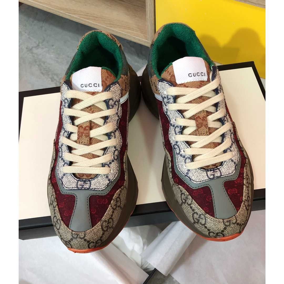Adidasi Gucci Rhyton canvas unisex/marimi 35-44/ tip Premium