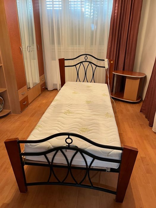 Pat electric pentru o persoană – stare foarte bună