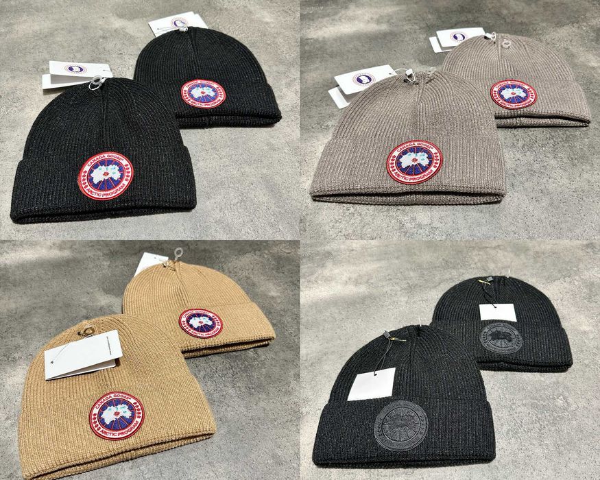 Зимни шапки беание Канада Гус canada goos beanie маркови шапки зимни