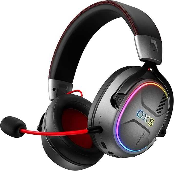 Casti gaming OXS Storm G2, 50 mm, Bluetooth 5.2, negru
