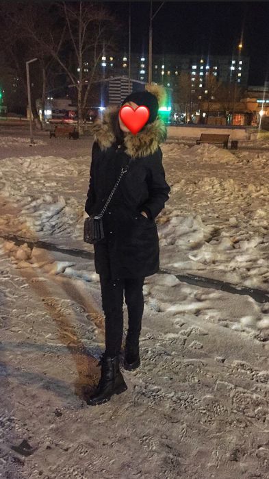 Зимняя парка с натуральным мехом