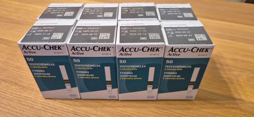 Teste glicemie Accu-Chek