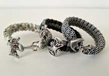 Bratari handmade paracord, inchizatoare inox, noi