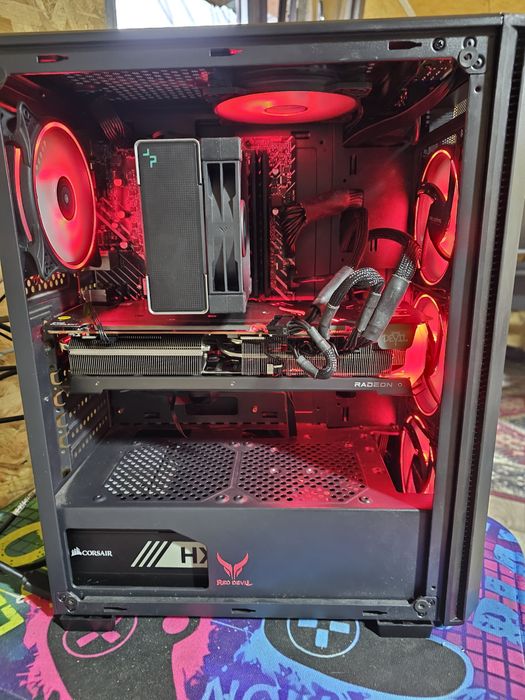 Sistem gaming i5 12600k, 32gb ddr5, rx6900xt 16gb, ssd , rgb etc.