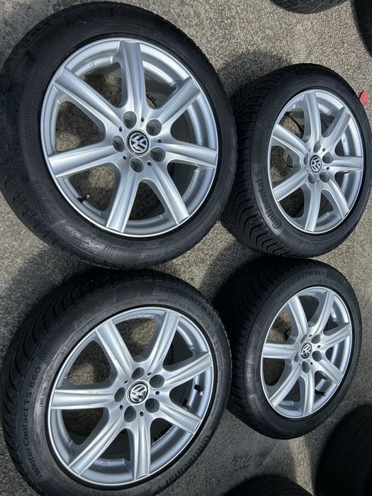 5х112 17 ски за vw golf 5 pasat touran tiguan kadi seat skoda saran