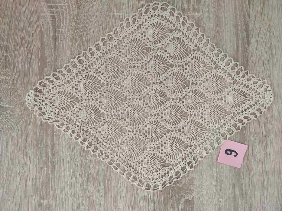 покривки - плетени на една кука