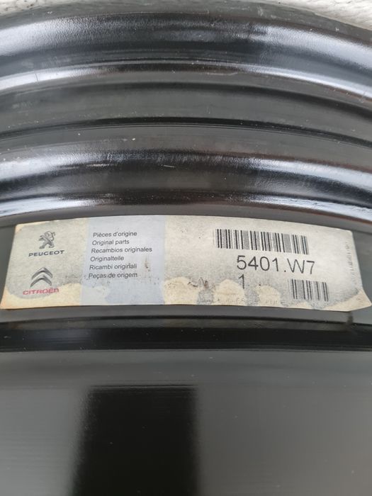 Оригинални железни джанти за ПЕЖО СИТРОЕН PEUGEOT R16 5x108 ET47 7J