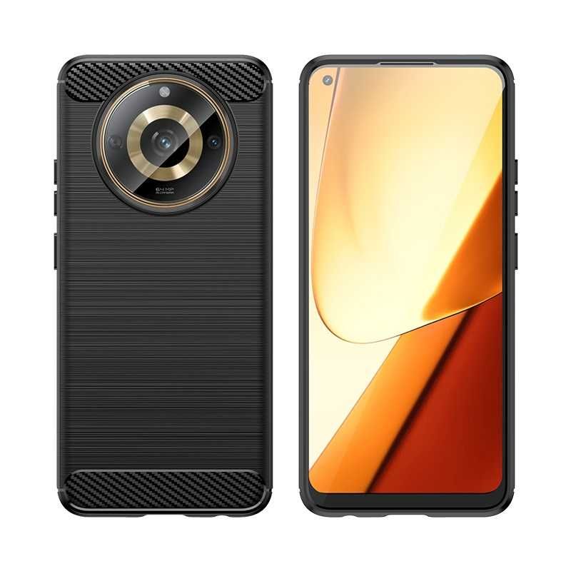 Kалъф кейс гръб карбон Carbon за Realme 11 / 11 Pro / 11 Pro+